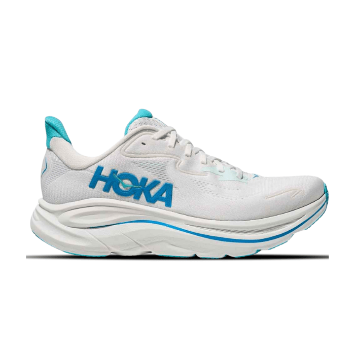 Hoka Clifton 10 White Skyward Blue