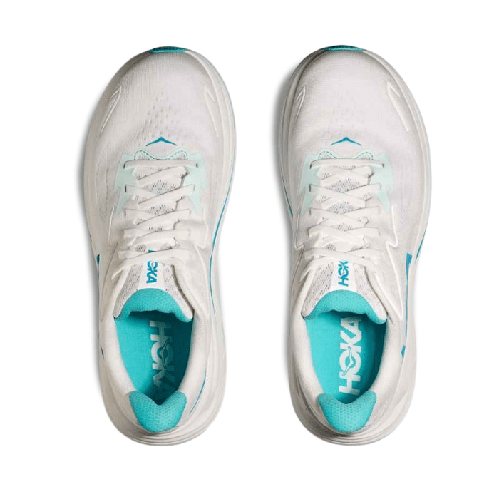 Hoka Clifton 10 White Skyward Blue