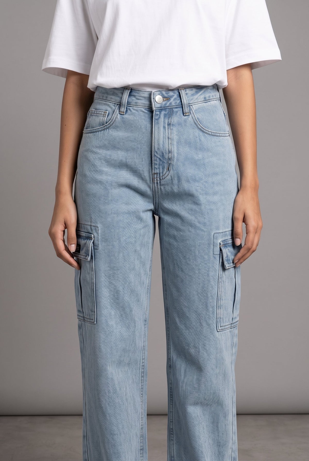 ICED DENIM WOMEN'S CARGO