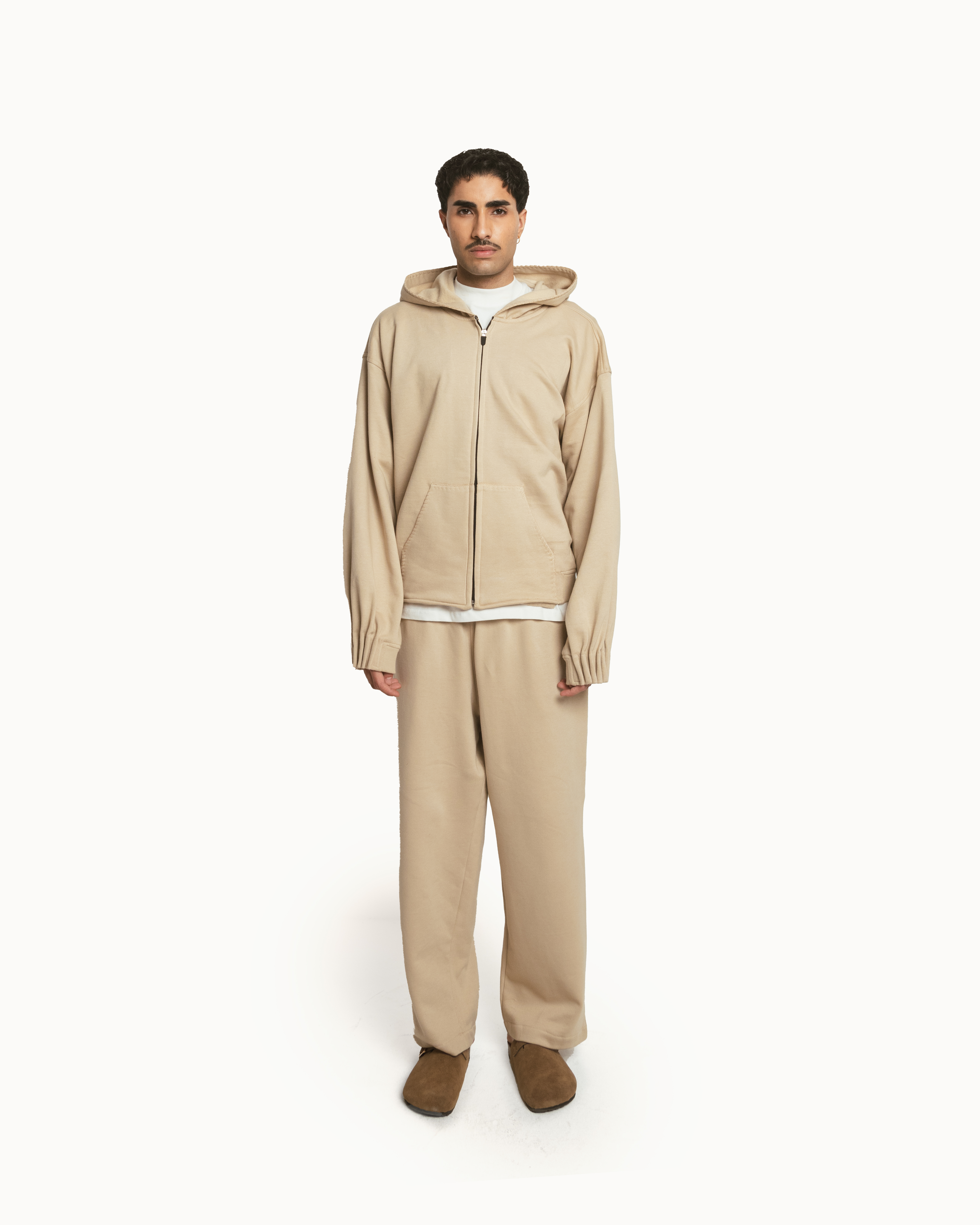 Sugga Locks Track Pants Cream
