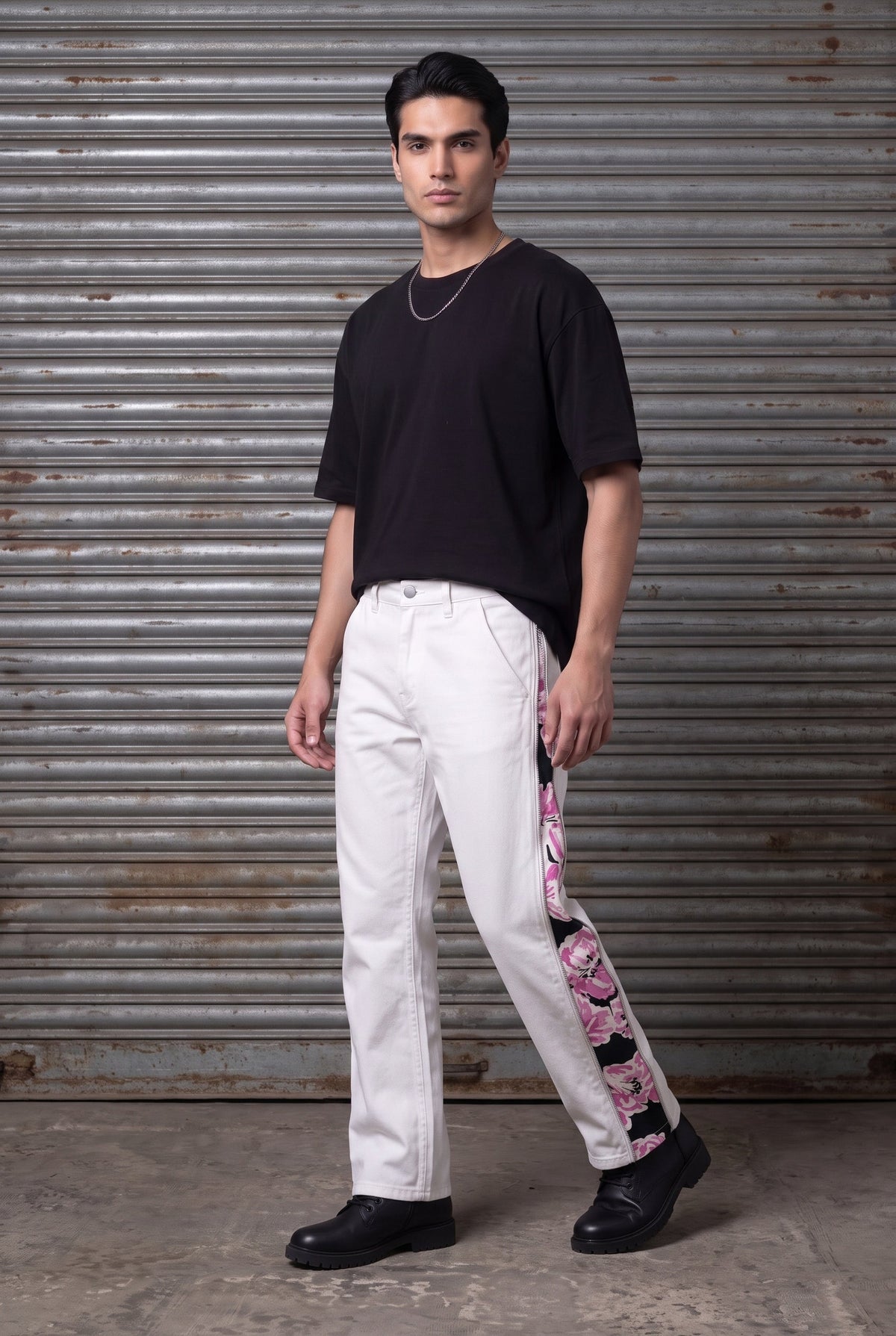 DAY TO NIGHT DENIM WHITE MEN'S PANT