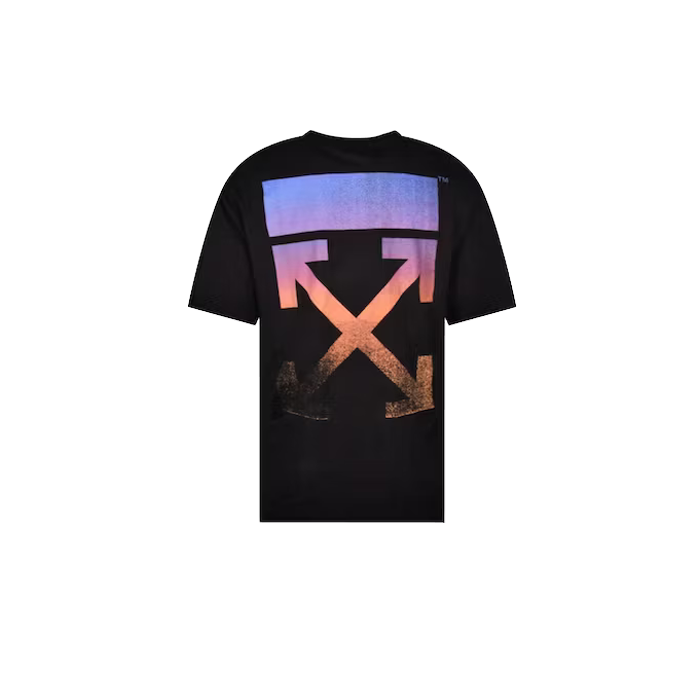 OFF-WHITE Gradient Arrows T-Shirt Black Available at Pick your kiicks.