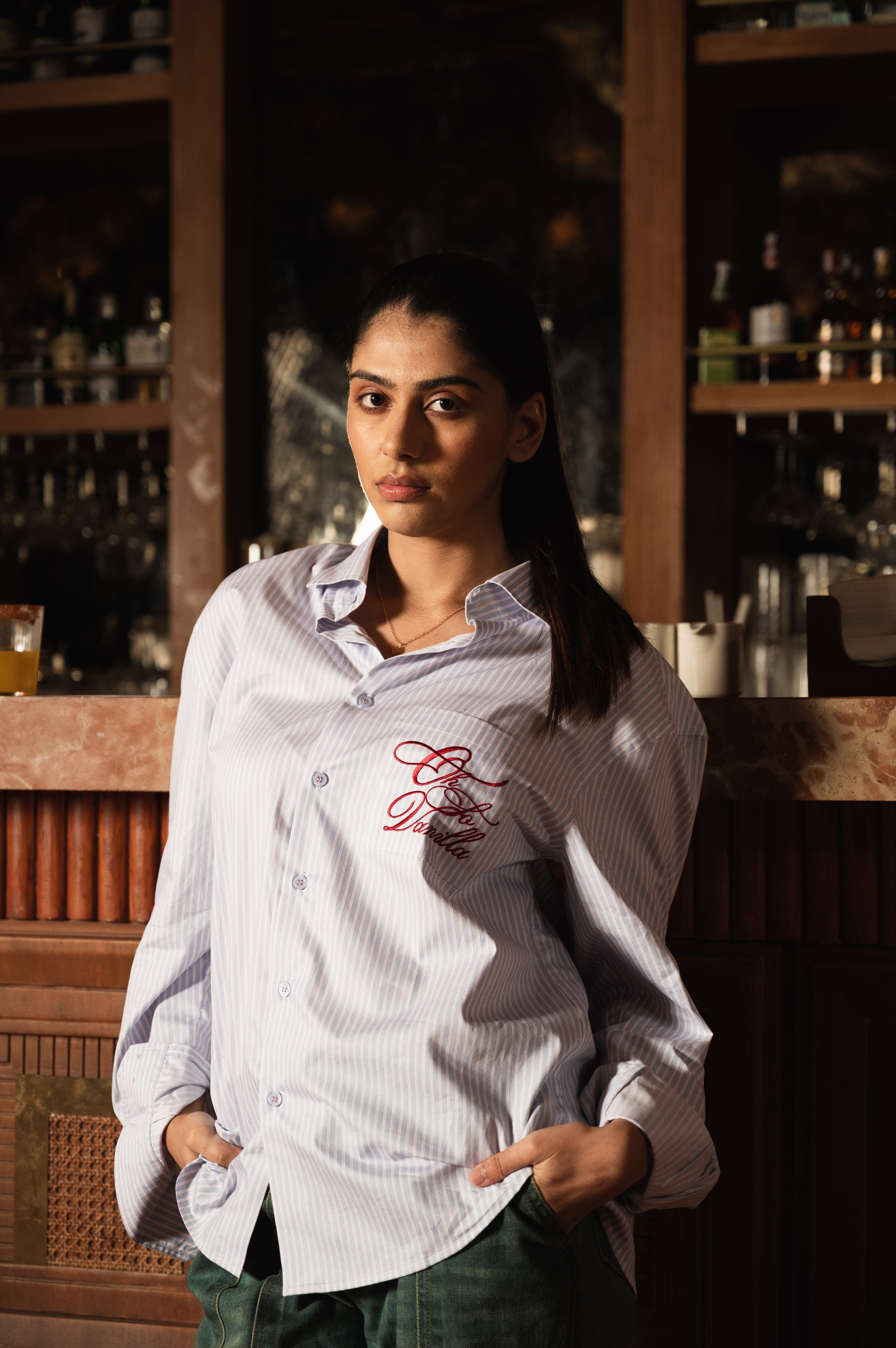 French Vanilla Shirt in Blue