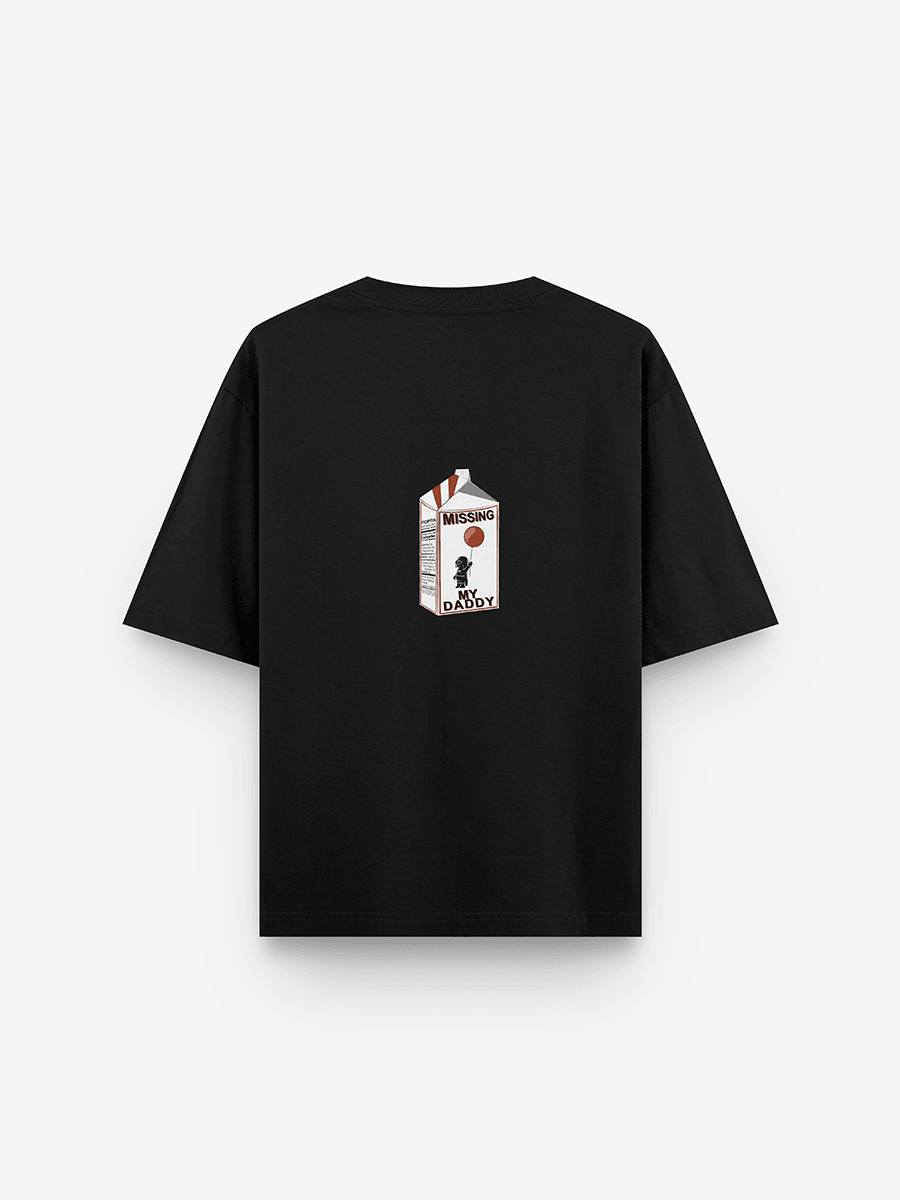 Milk carton - Missing Daddy Oversized Fit