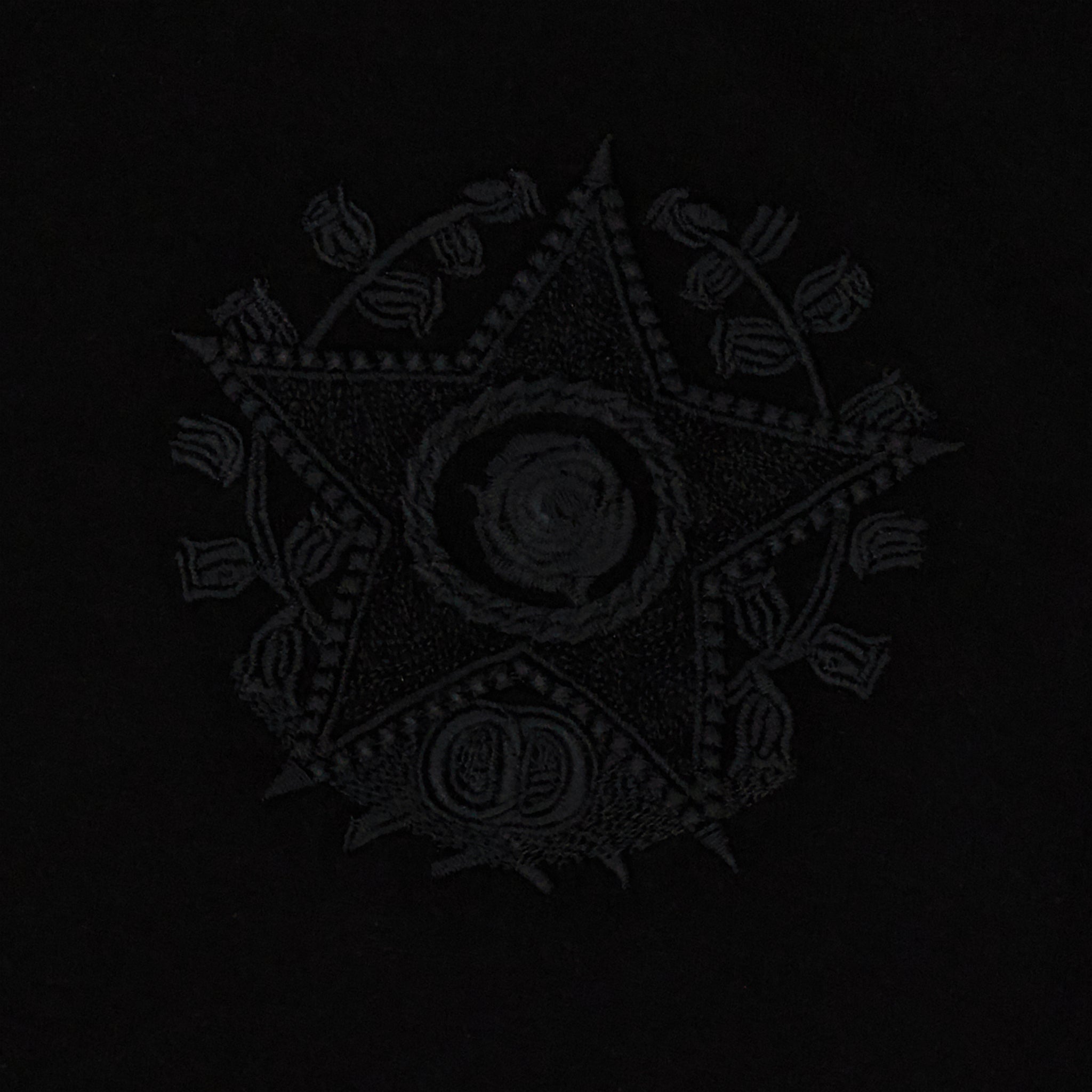 Dior CD Étoile Embroidered Oversized Black T Shirt