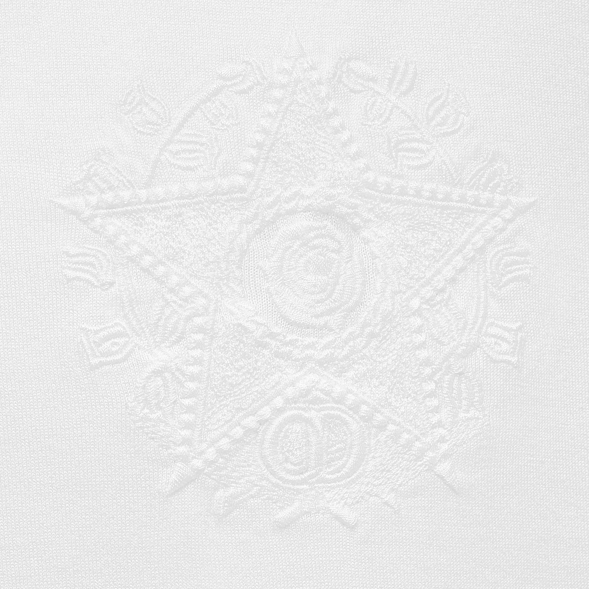Dior CD Étoile Embroidered Oversized White T Shirt