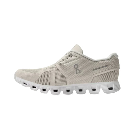 On Running Cloud 5 Pearl White (W) Available at Pick your kiicks.