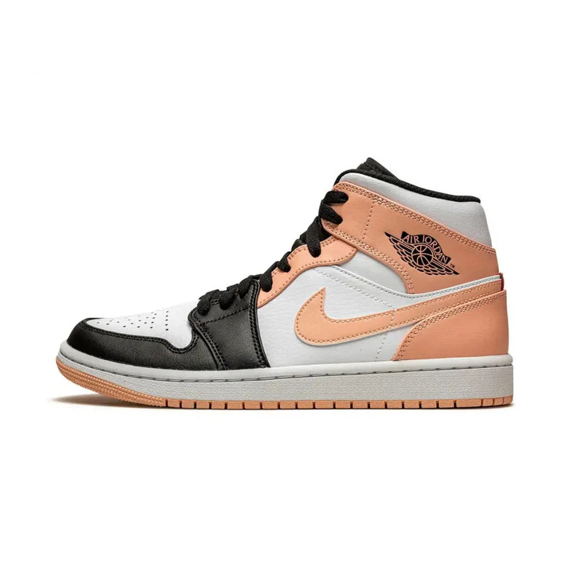 Air Jordan 1 Mid Arctic Orange Black Toe