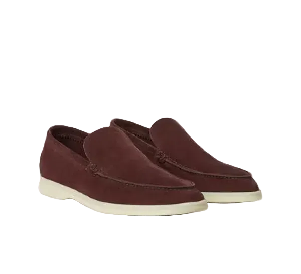 Loro Piana Summer Walk Lofer Very Dark Maroon
