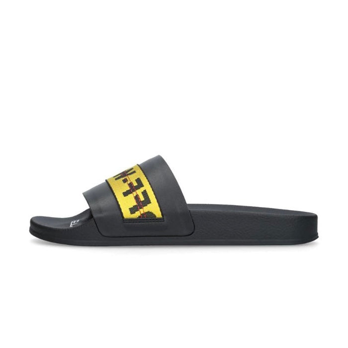 OFF-WHITE Industrial Belt Slides Black Yellow