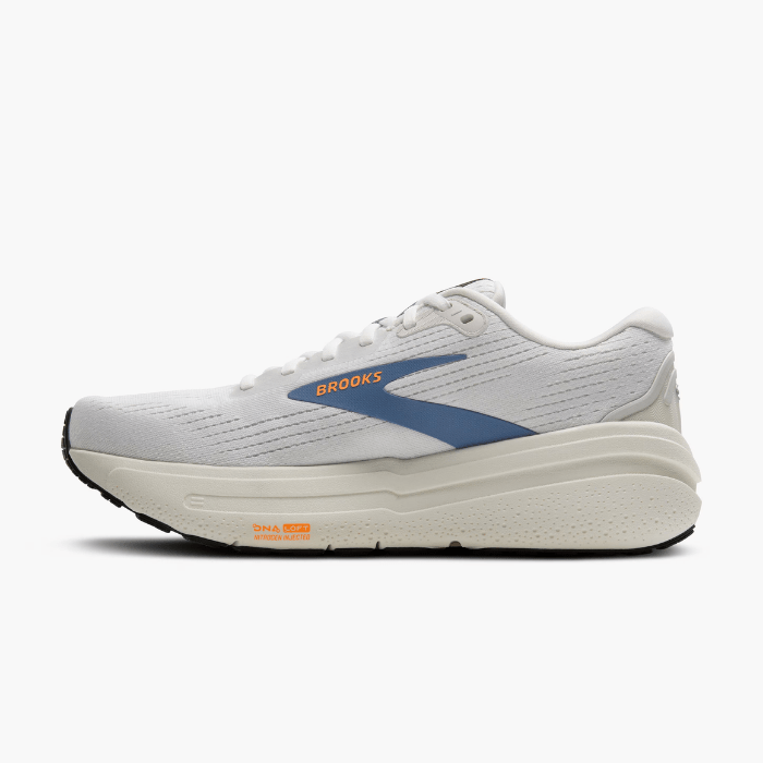 Brooks Running Ghost Max 2 White/WinterSky/Orange