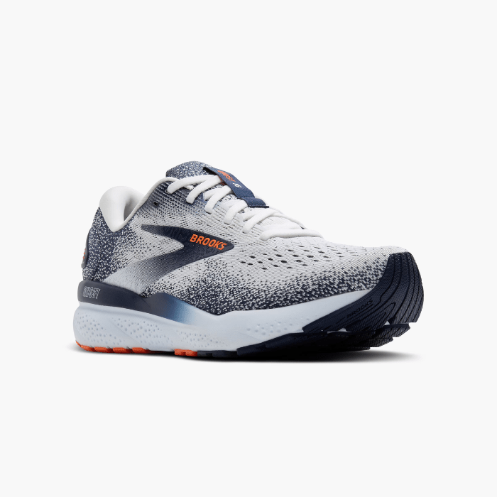 Brooks Running Ghost 16 White/Peacoat/Orange