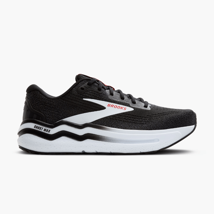 Brooks Running Ghost Max 2 Black/White/Fiery Red