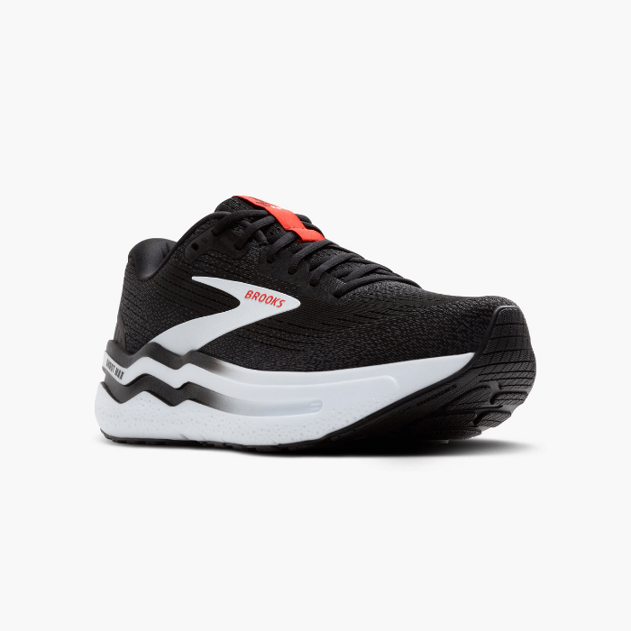 Brooks Running Ghost Max 2 Black/White/Fiery Red