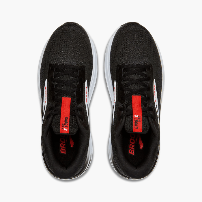Brooks Running Ghost Max 2 Black/White/Fiery Red