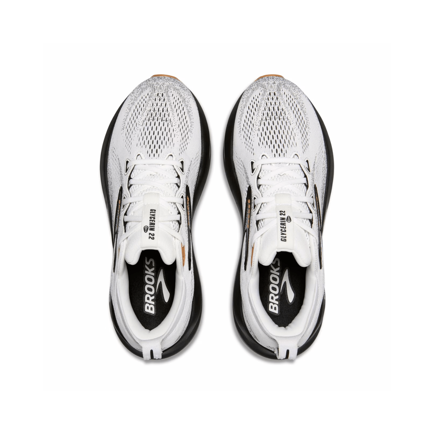 Brooks Running Glycerin 22 White Grey