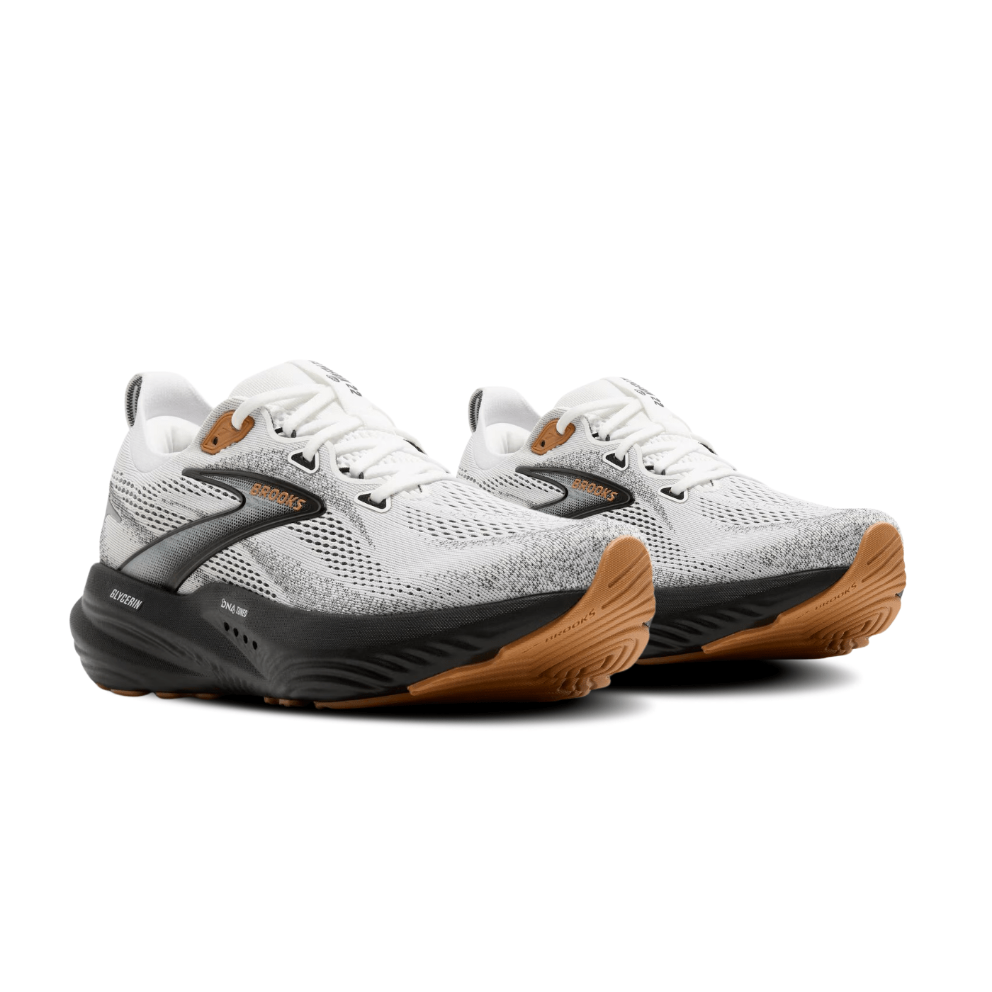 Brooks Running Glycerin 22 White Grey