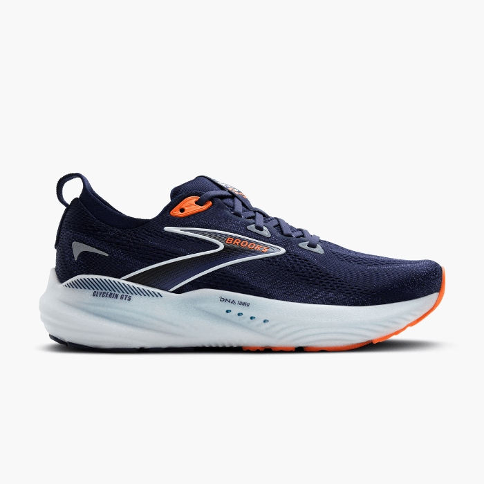 Brooks Running Glycerin GTS 22 Peacoat/Blue Ribbon/Orange