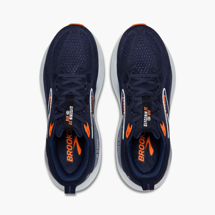 Brooks Running Glycerin GTS 22 Peacoat/Blue Ribbon/Orange