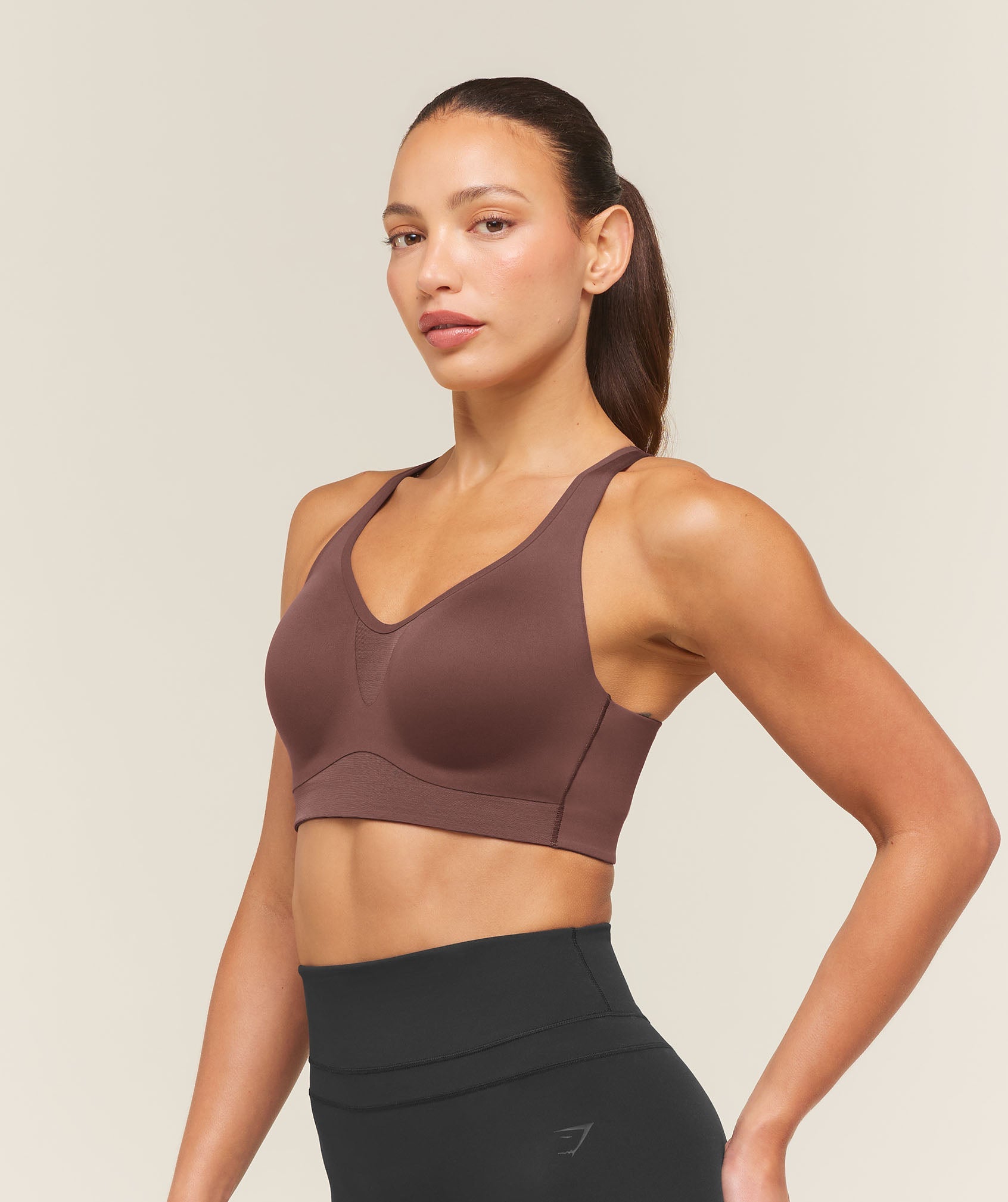 High Support V-Neck Sports Bra