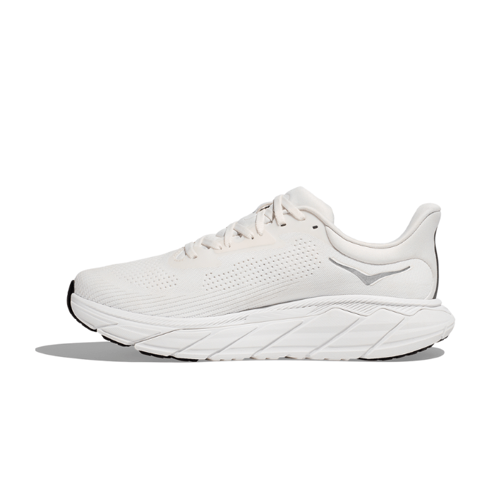 Hoka Arahi 7 Blanc de Blanc Steel Wool
