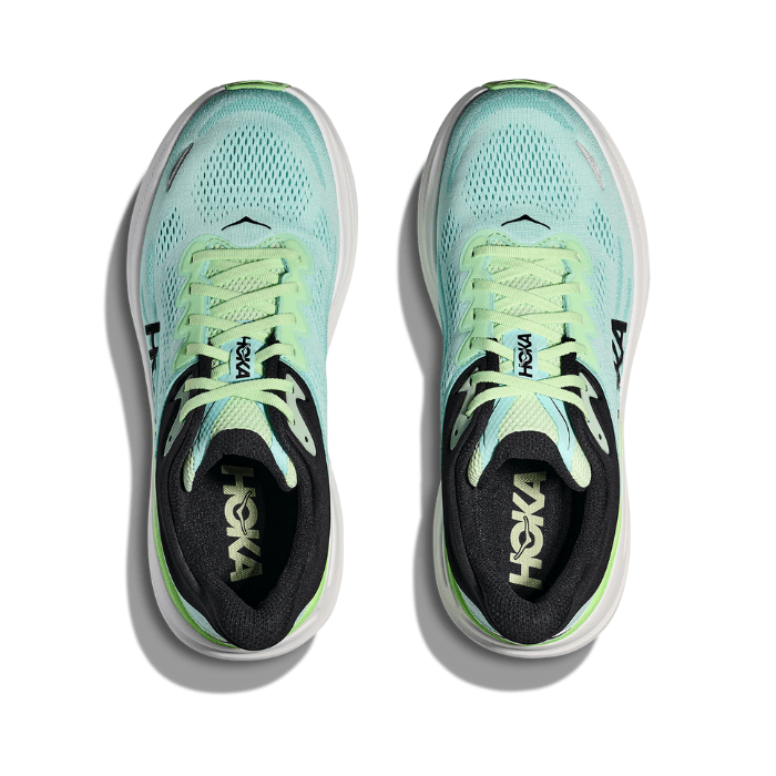 Hoka Bondi 9 Luna Moth Blue Spark