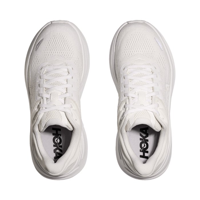Hoka Bondi 9 White White
