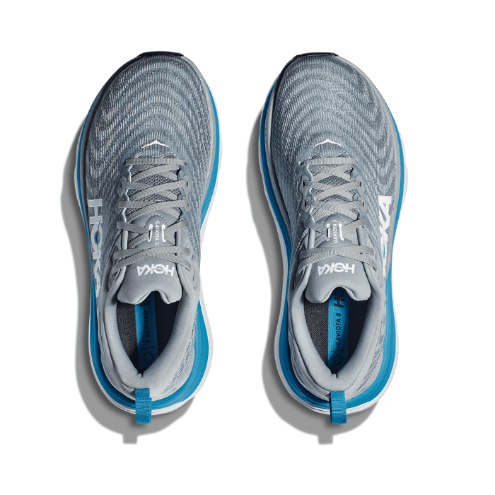 Hoka Gaviota 5 Limestone Diva Blue