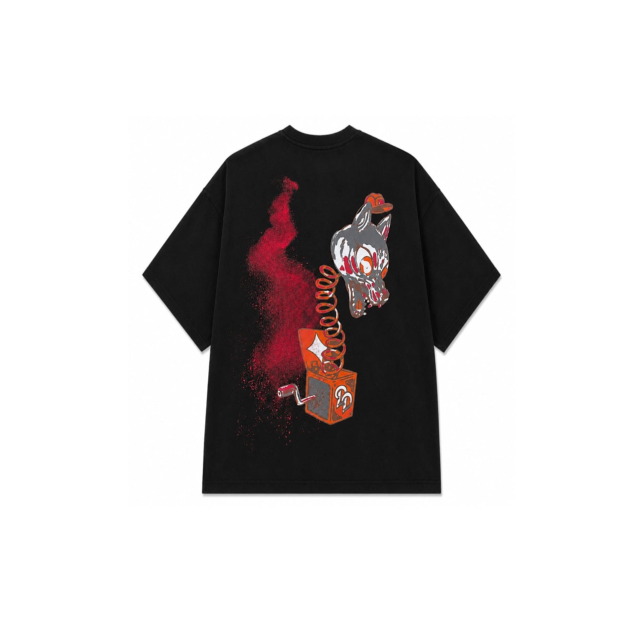 DARK SECRET BLACK WOMEN’S OVERSIZED T-SHIRT