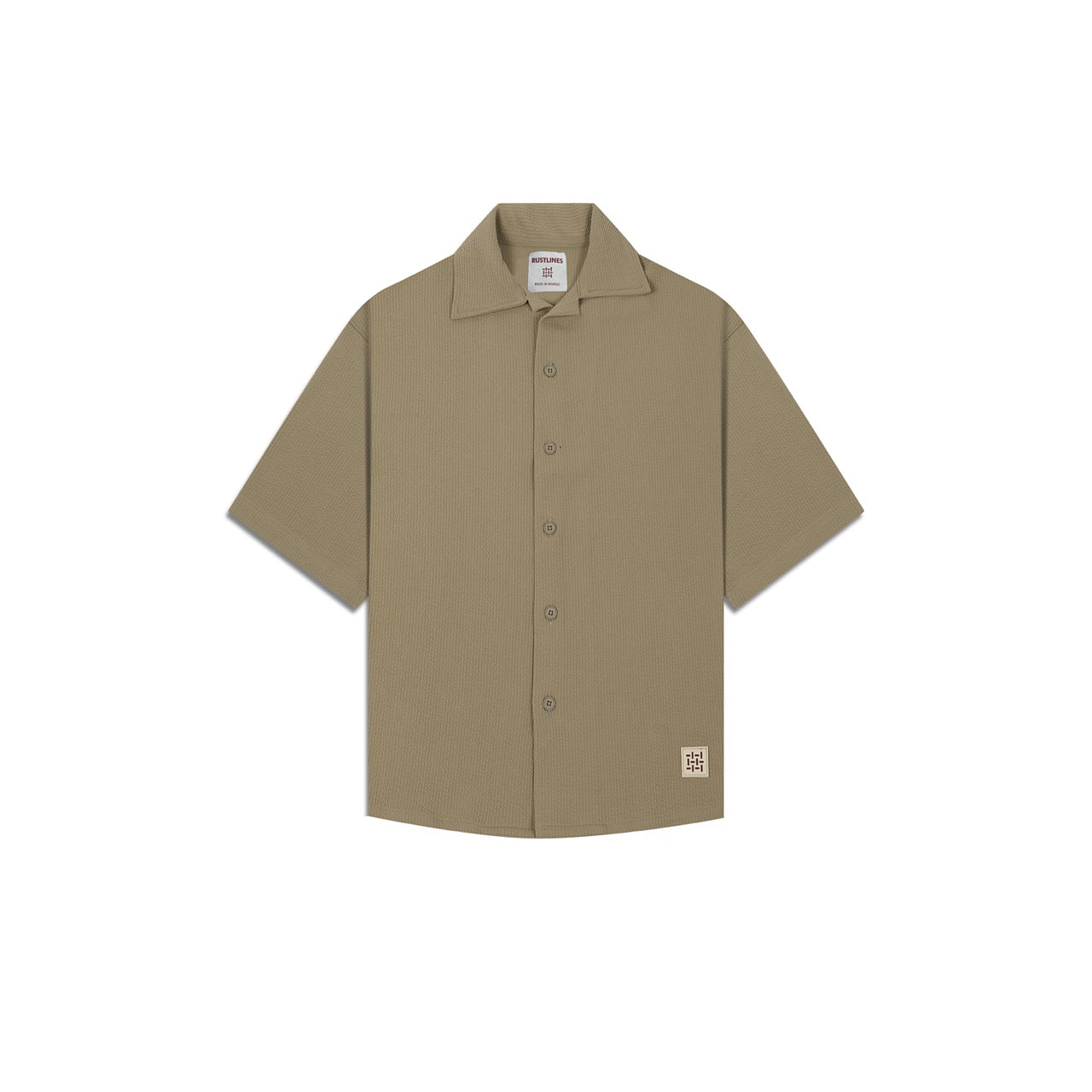 BEIGE CO-ORD SET MEN'S SHIRT