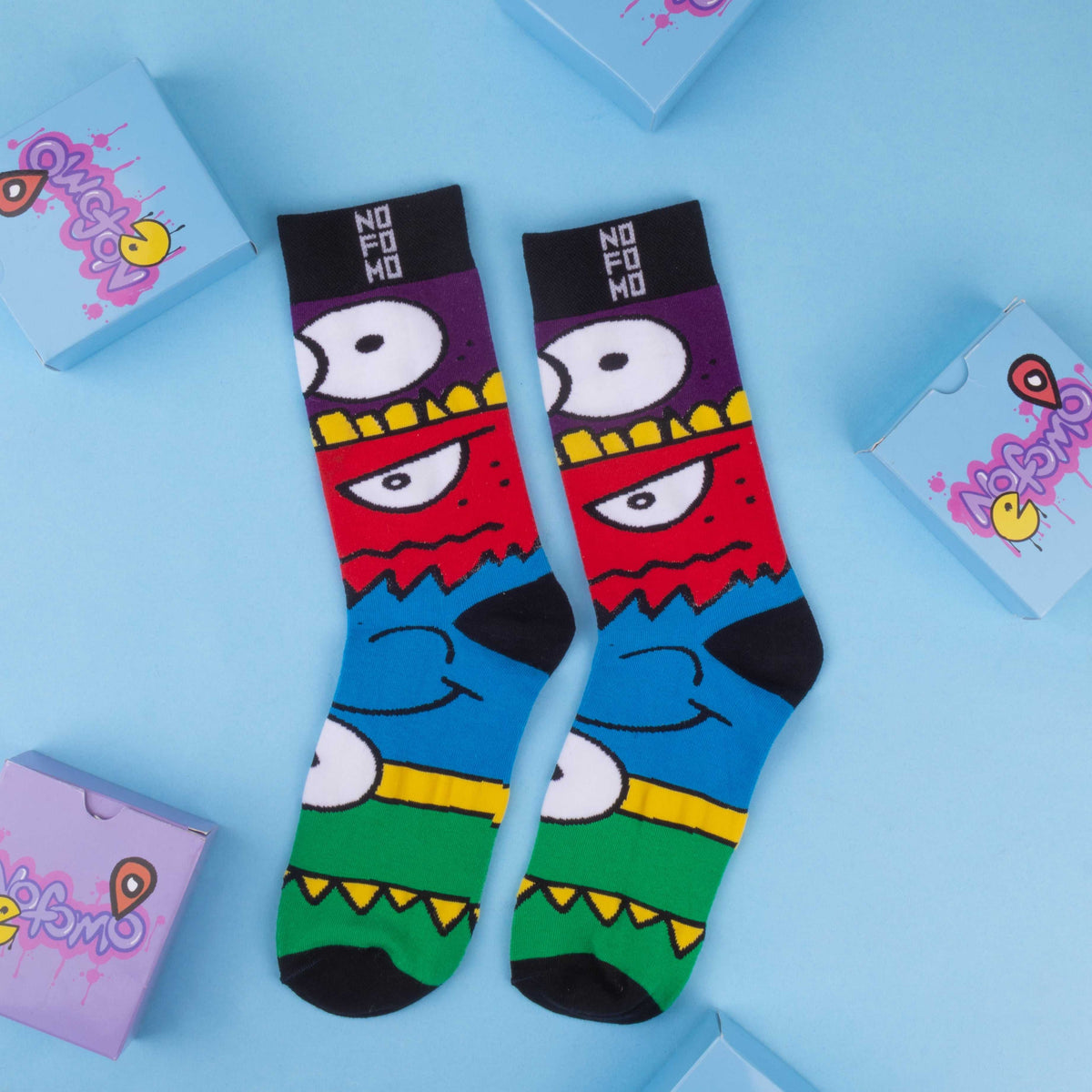 Box Of 6 - Crew & Short Crew Socks