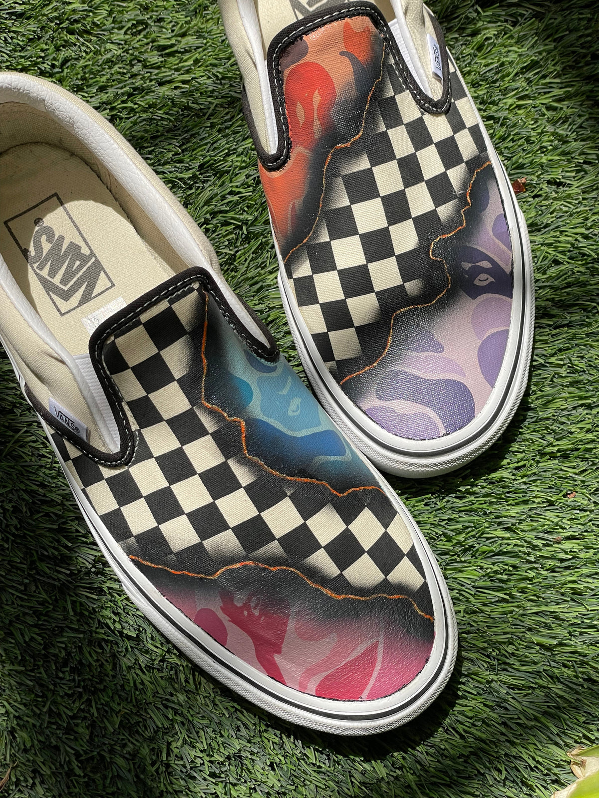 BURNED OUT VANS
