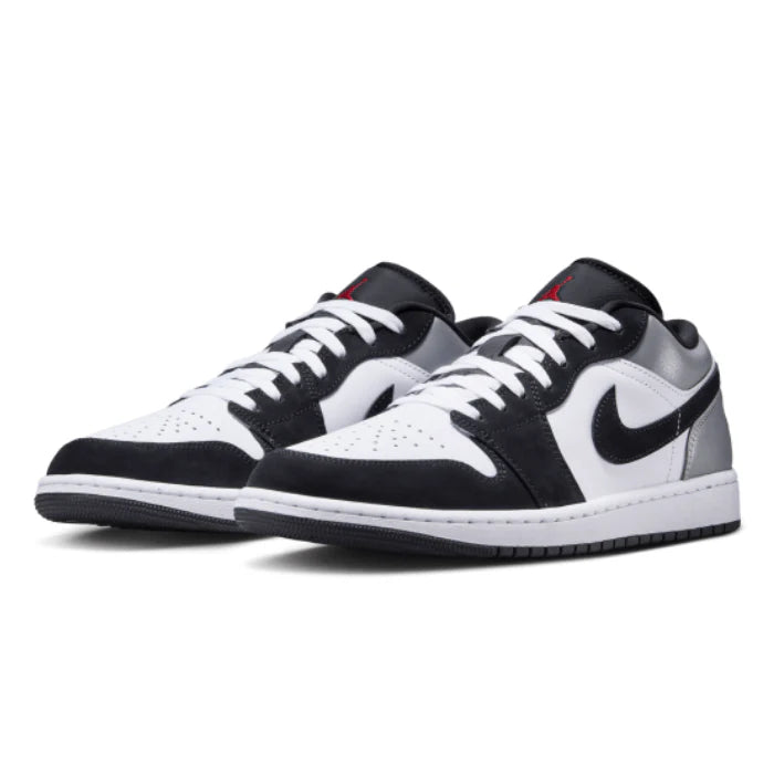 Air Jordan 1 Low SE White Fire Red Black Matte Silver