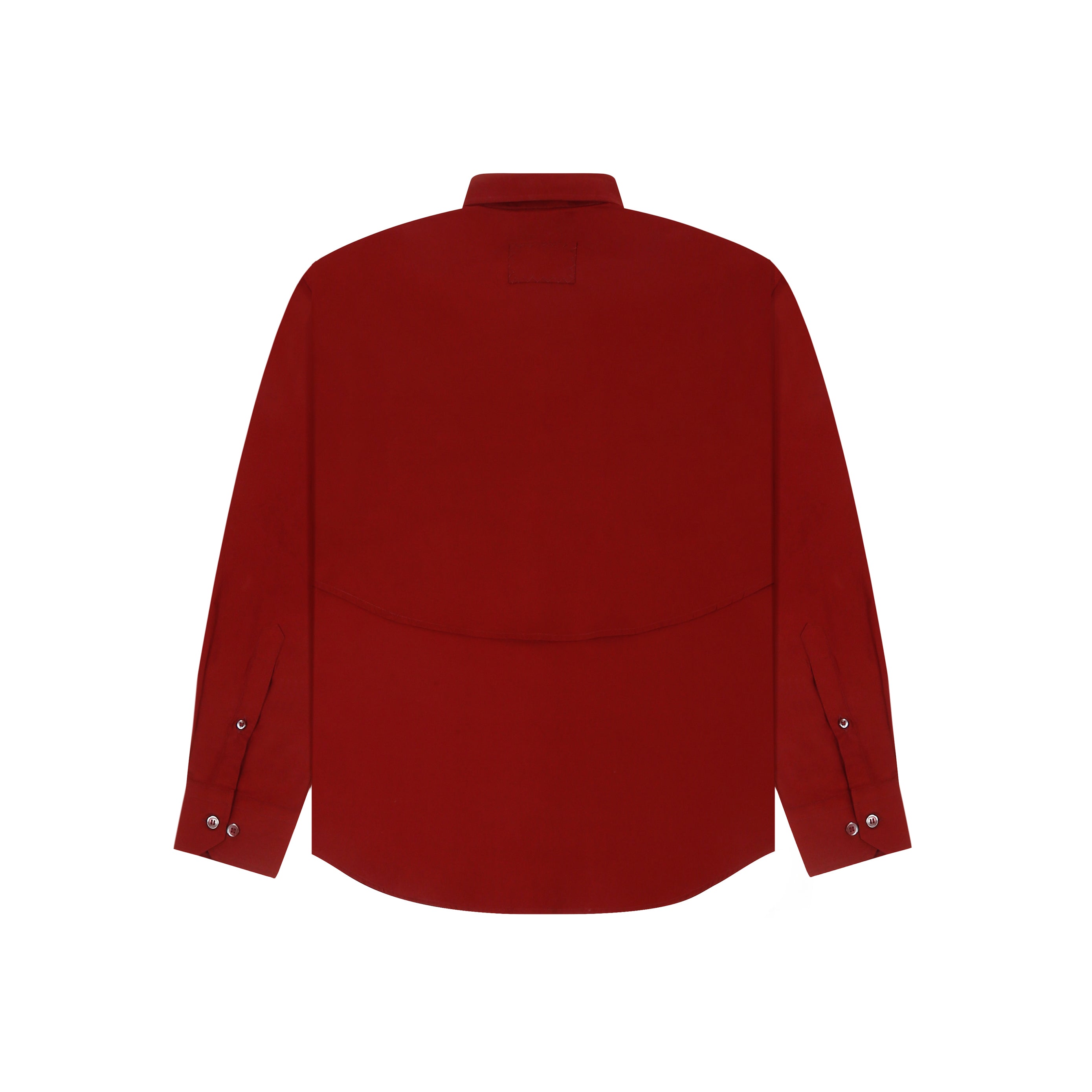 Sugga Solid Shirt In Red