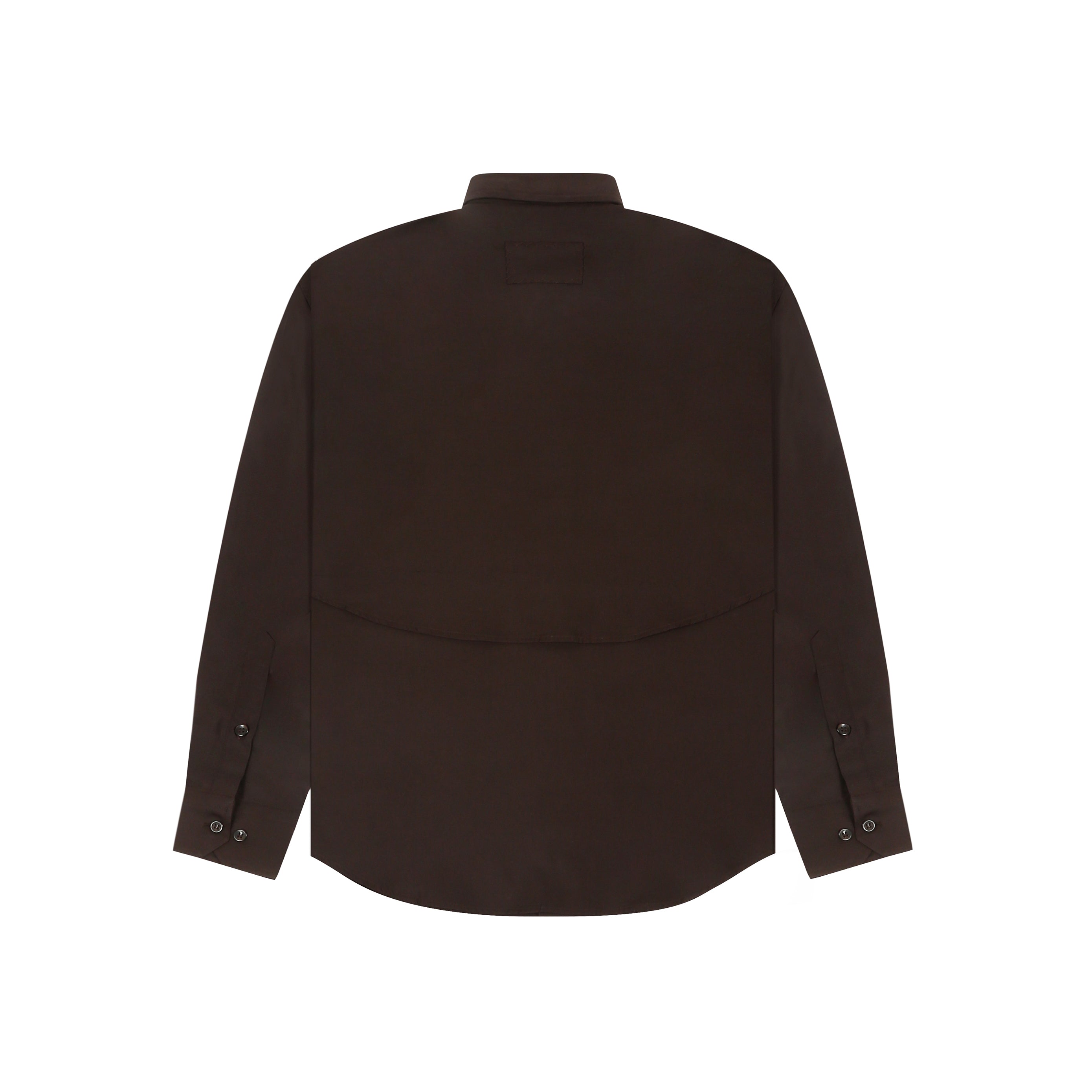 Sugga Solid Shirt In Brown