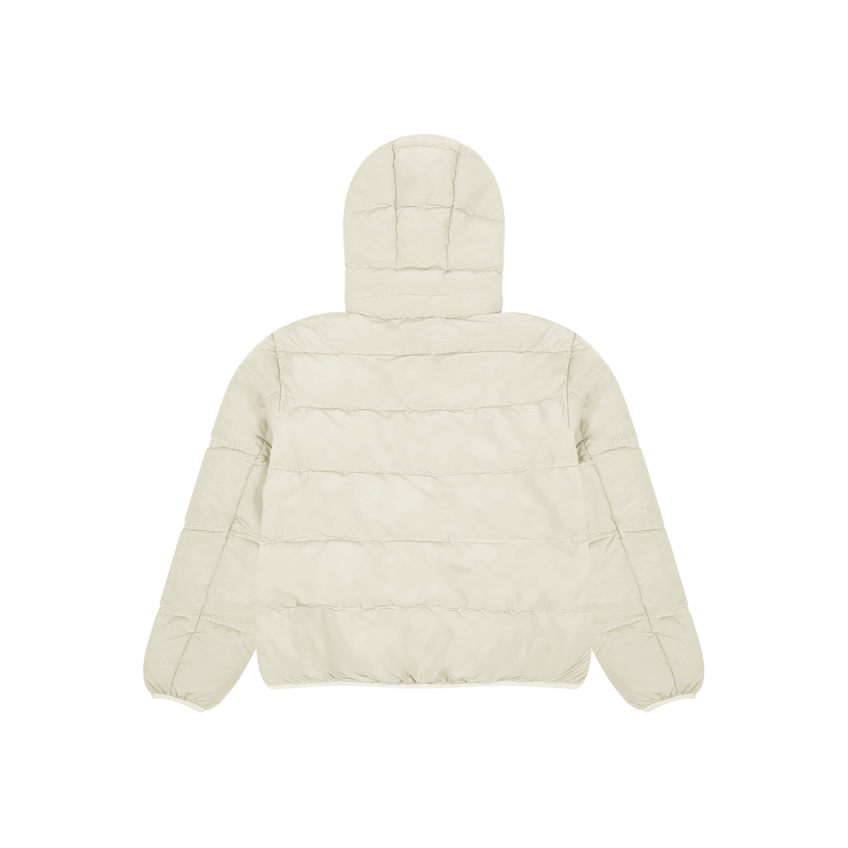 Puffer Jacket full sleeves in cream
