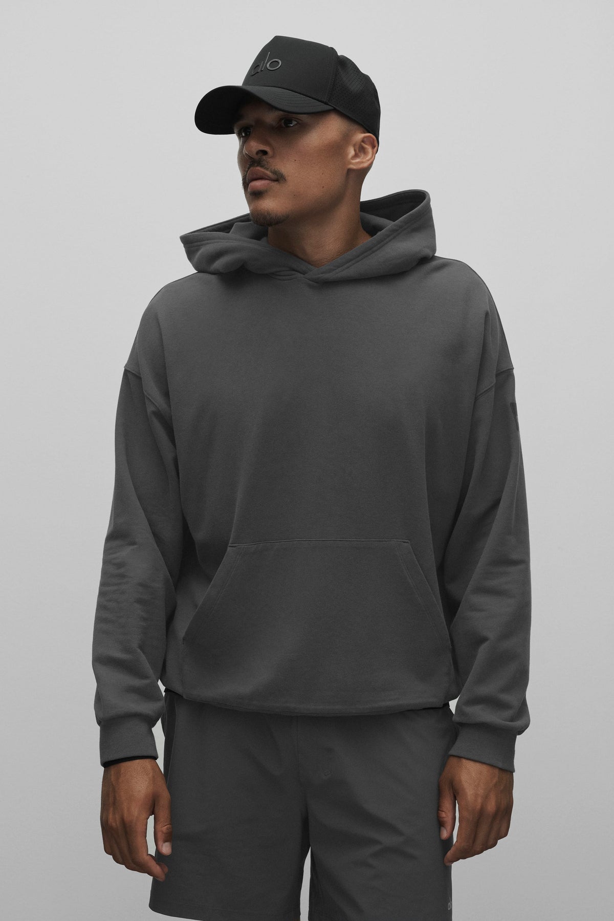 Alo Yoga Double Take Hoodie - Anthracite