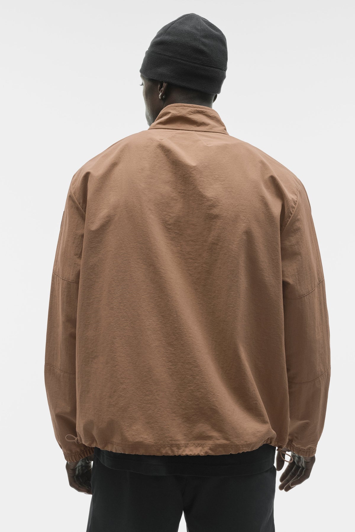 Alo Yoga Light Weight Takeaway Track Pullover - Java Brown