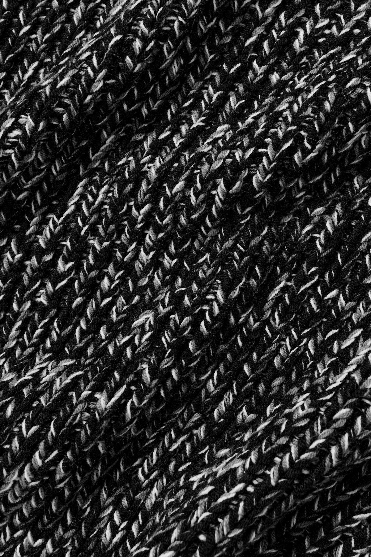 Alo Yoga Chunky Knit Rewind Hoodie - Black Multi