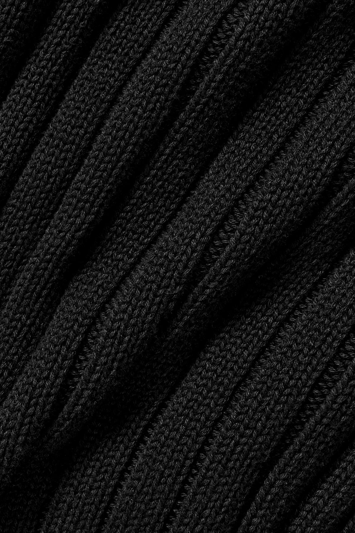 Alo Yoga Cotton Rib Parallel Sweater - Black