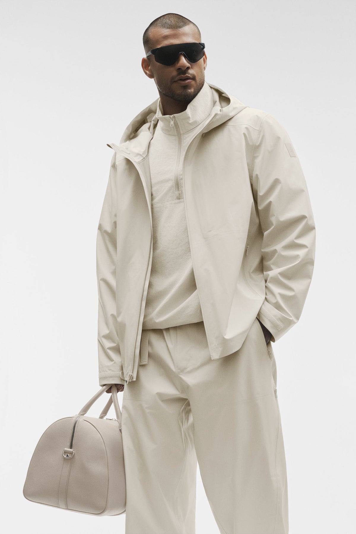 Alo Yoga Alpha Shell Jacket - Bone