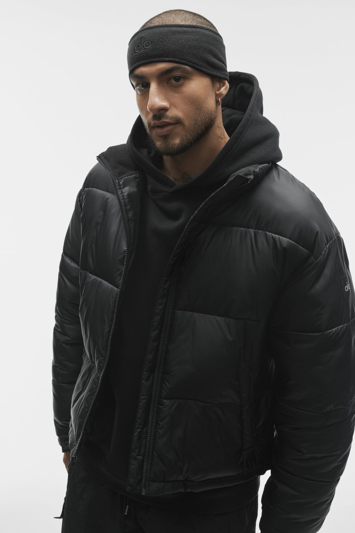 Alo Yoga Cold Front Puffer Jacket - Black