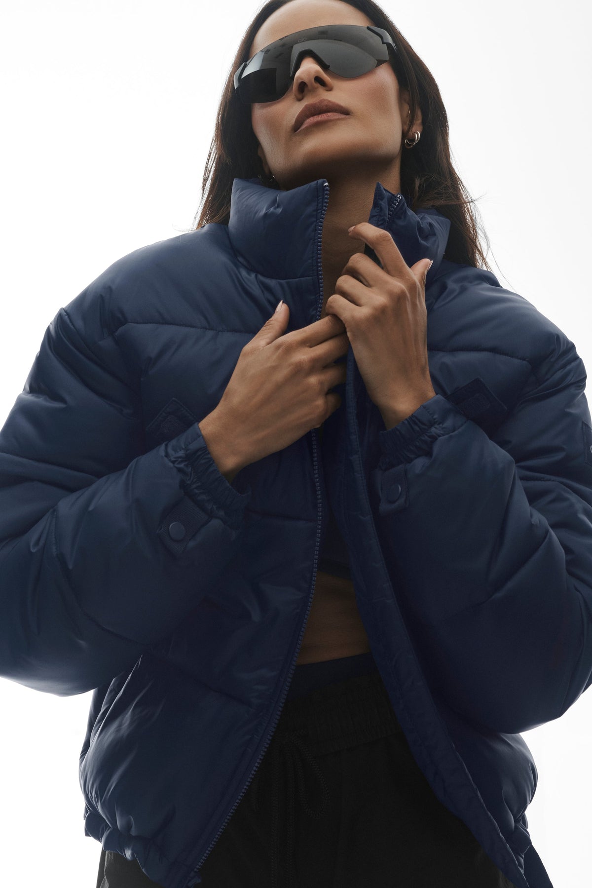 Alo Yoga Cold Front Puffer Jacket - Navy