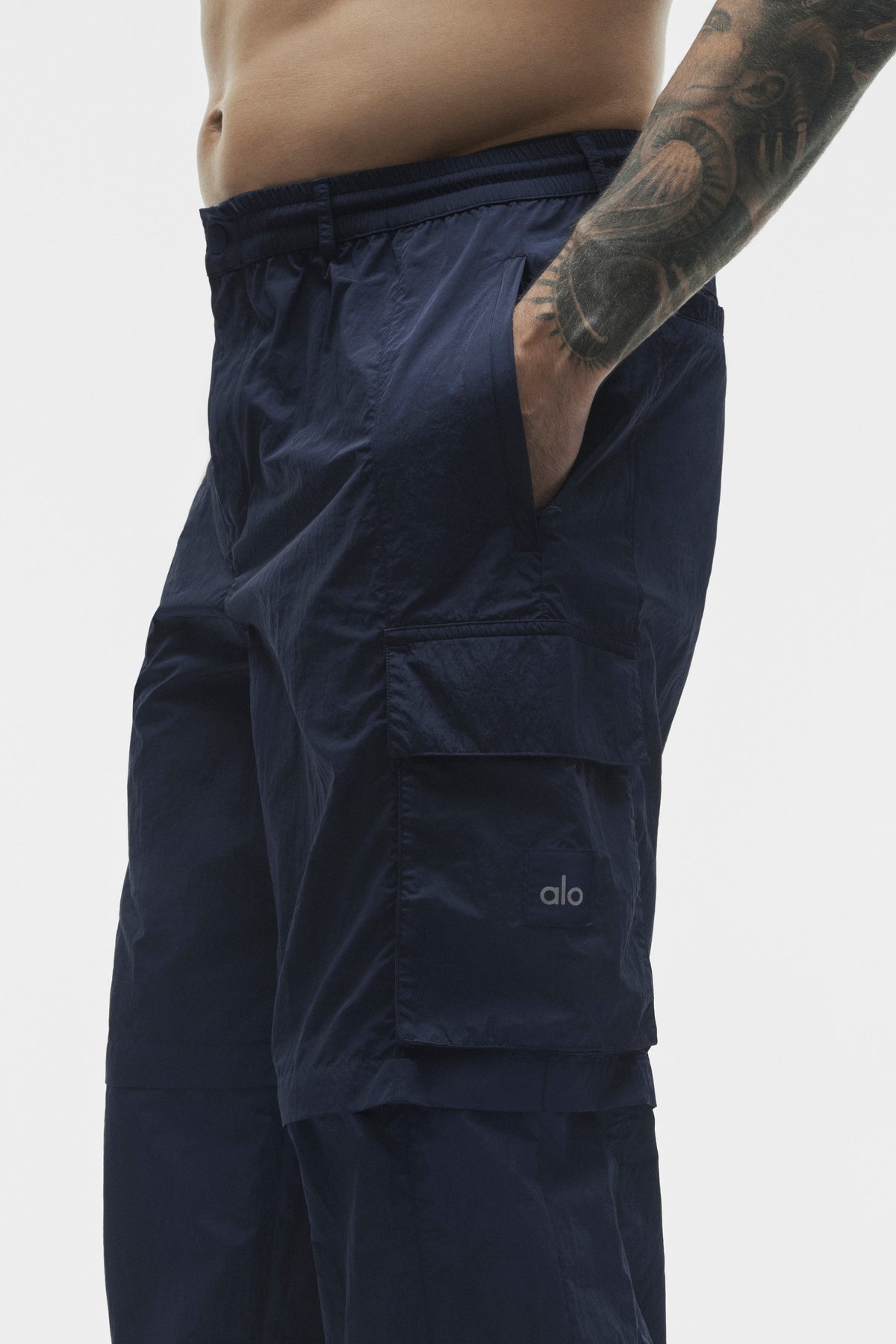 Alo Yoga Axis Cargo Trouser - Navy
