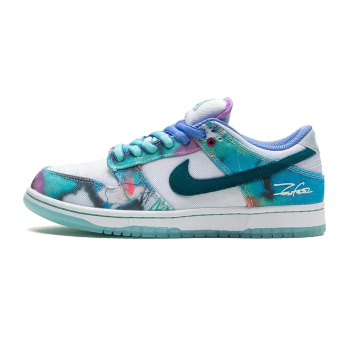 Nike SB Dunk Low Futura Laboratories Bleached Aqua Available at Pick your kiicks.