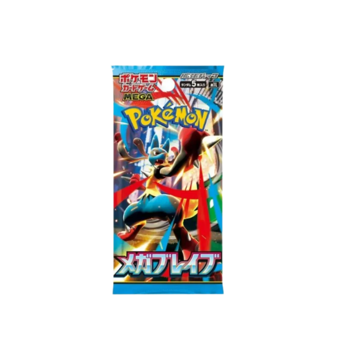Pokemon Japanese Mega Brave Booster Pack