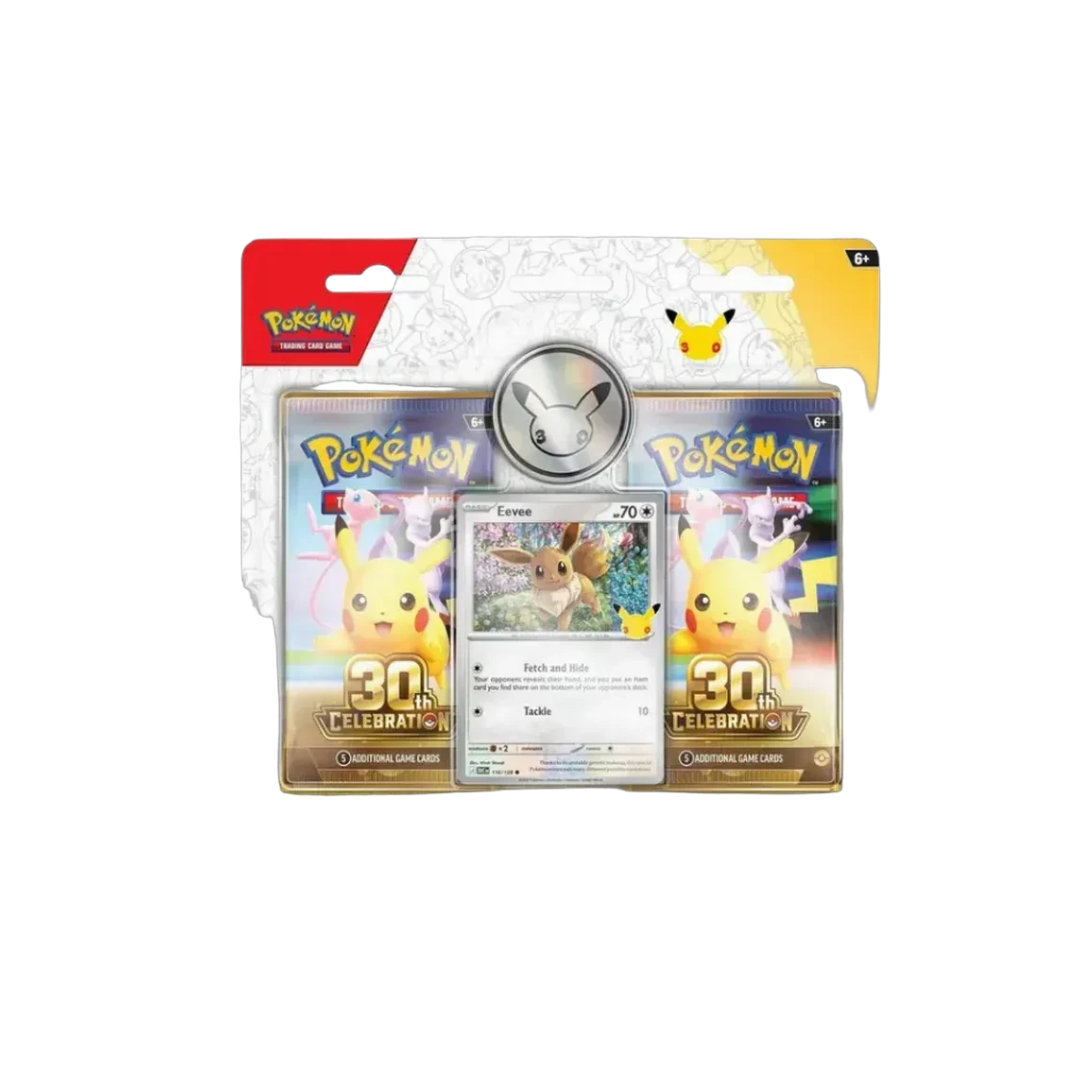POKEMON 30th Celebration 2-Pack Blister 'Eevee'