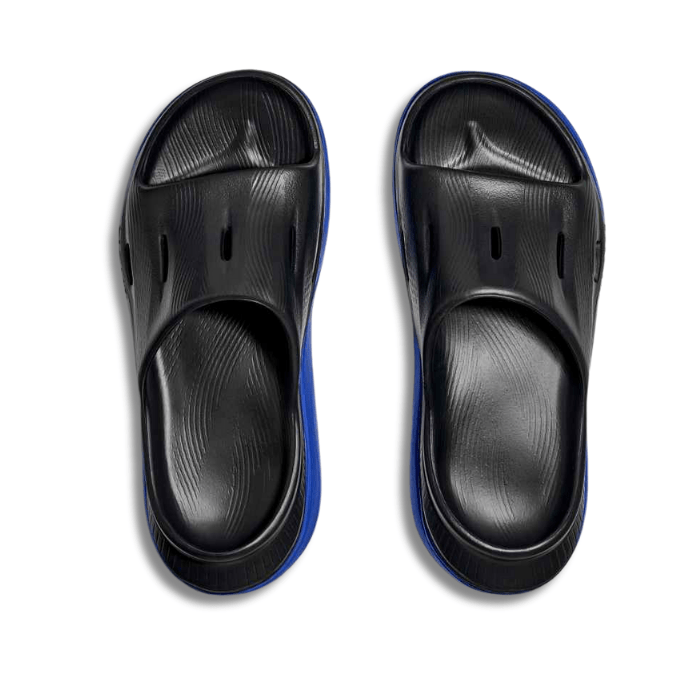 Hoka ORA Recovery Slide 3 Black Ultramarine - UK 9.5 GARARGE SALE
