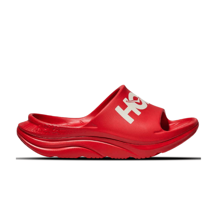 Hoka Ora Athletic Slide Vermillion