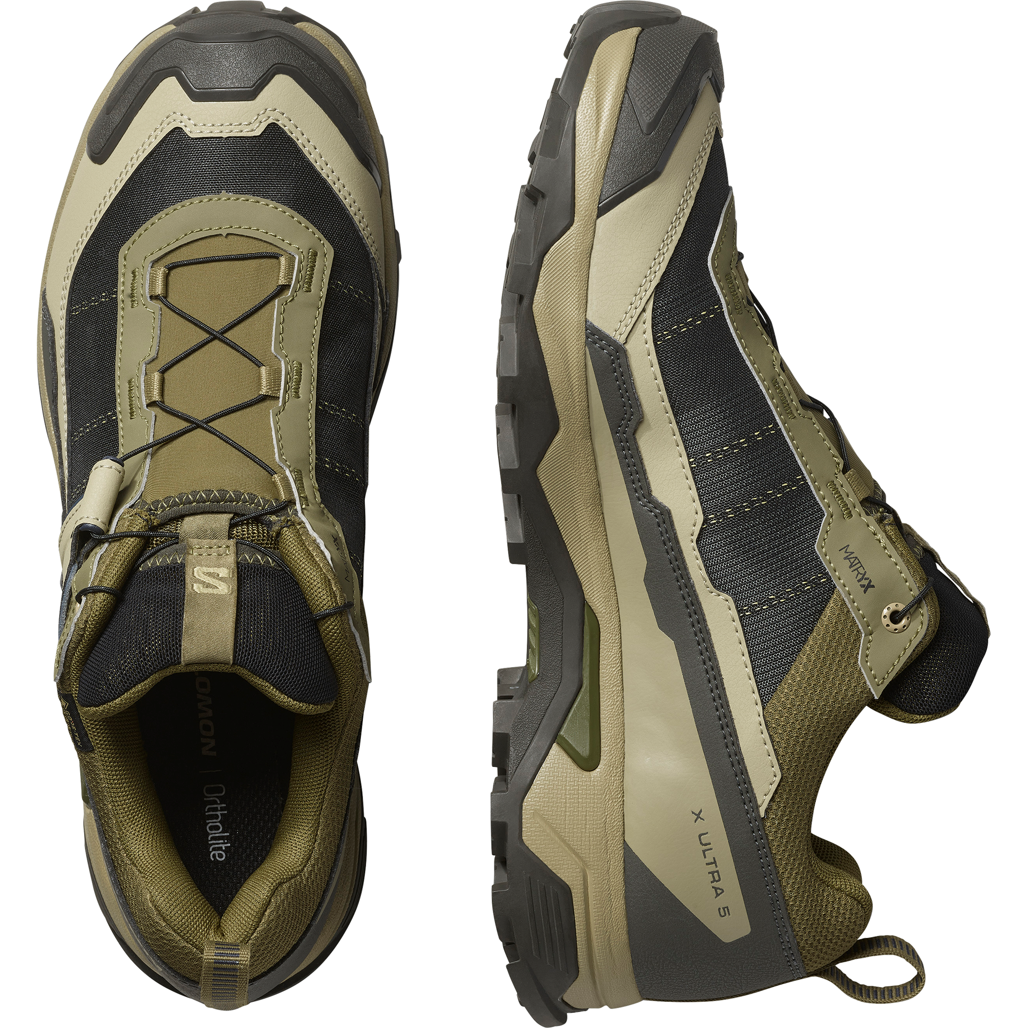 X ULTRA 5 GORE-TEX Martini Olive / Gray Green / Blue Nights